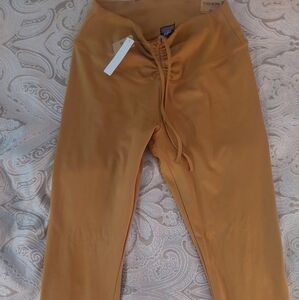 PINK Victoria's Secret Mustard Leggings